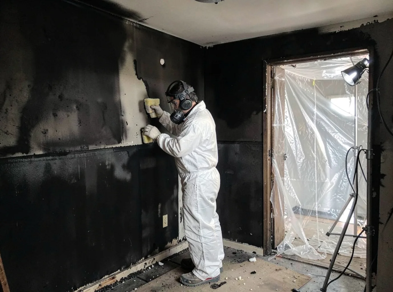 Fire Damage Restoration company in Corn, OK